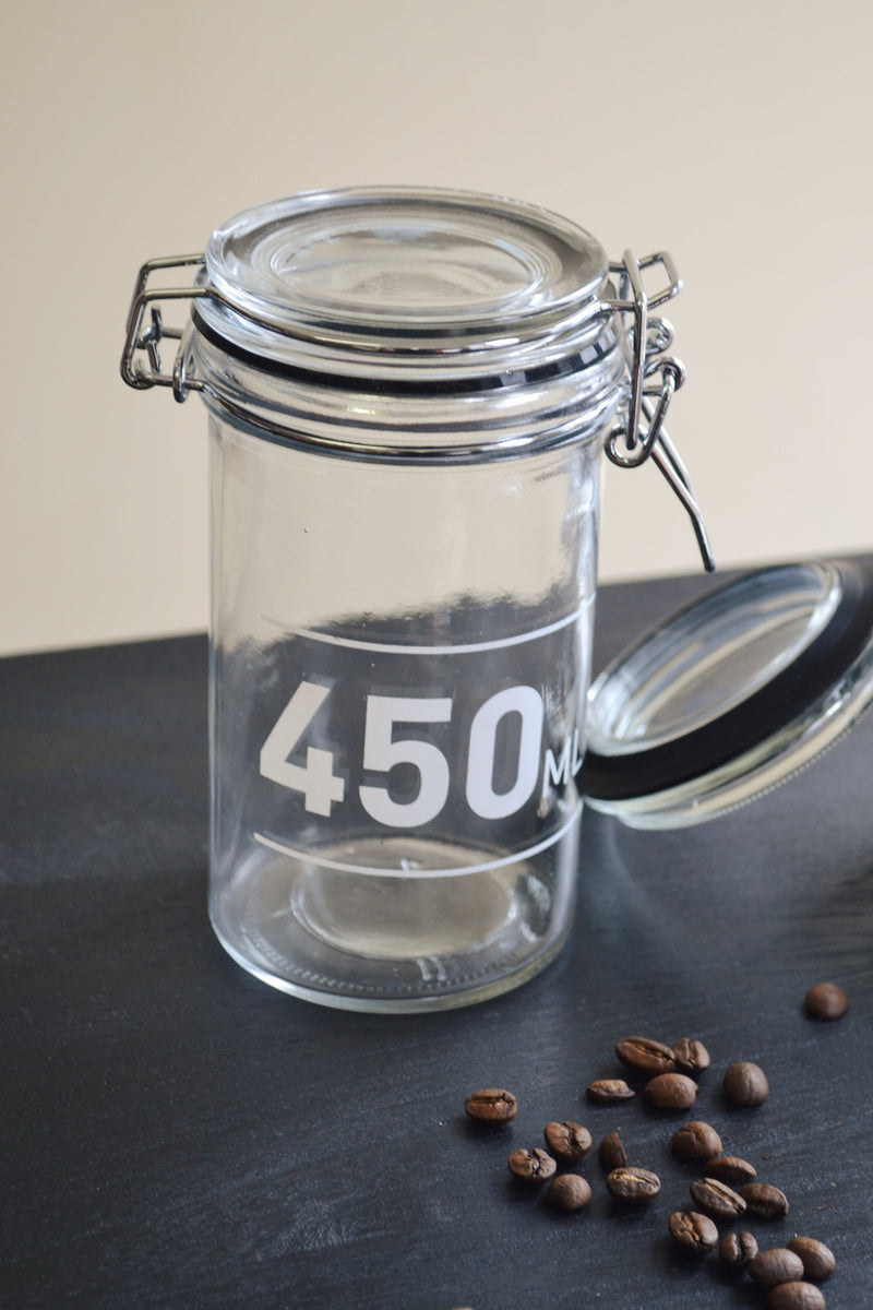 Glass Clip Jar - Two Sizes