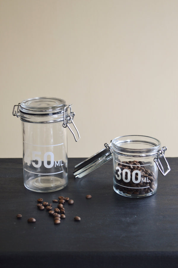 Glass Clip Jar - Two Sizes