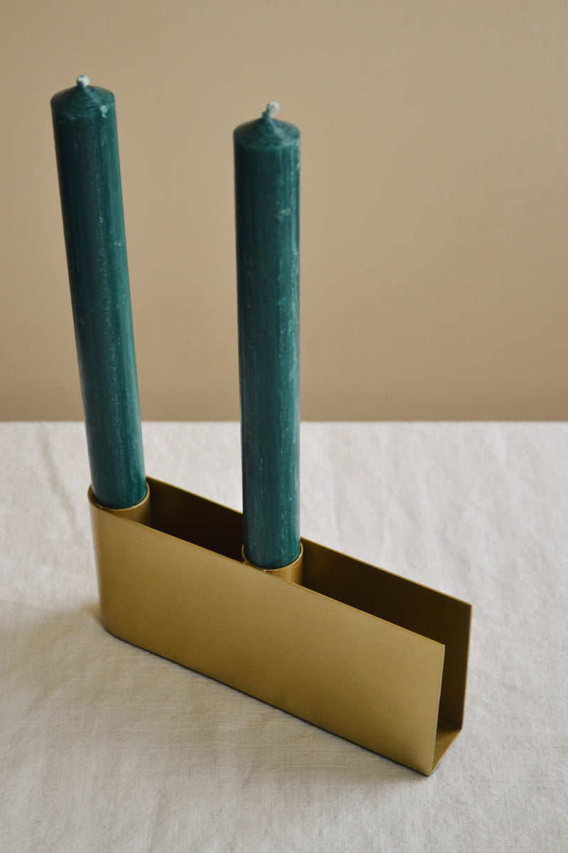 Iron Gold Candle Holder - Two Sizes Available