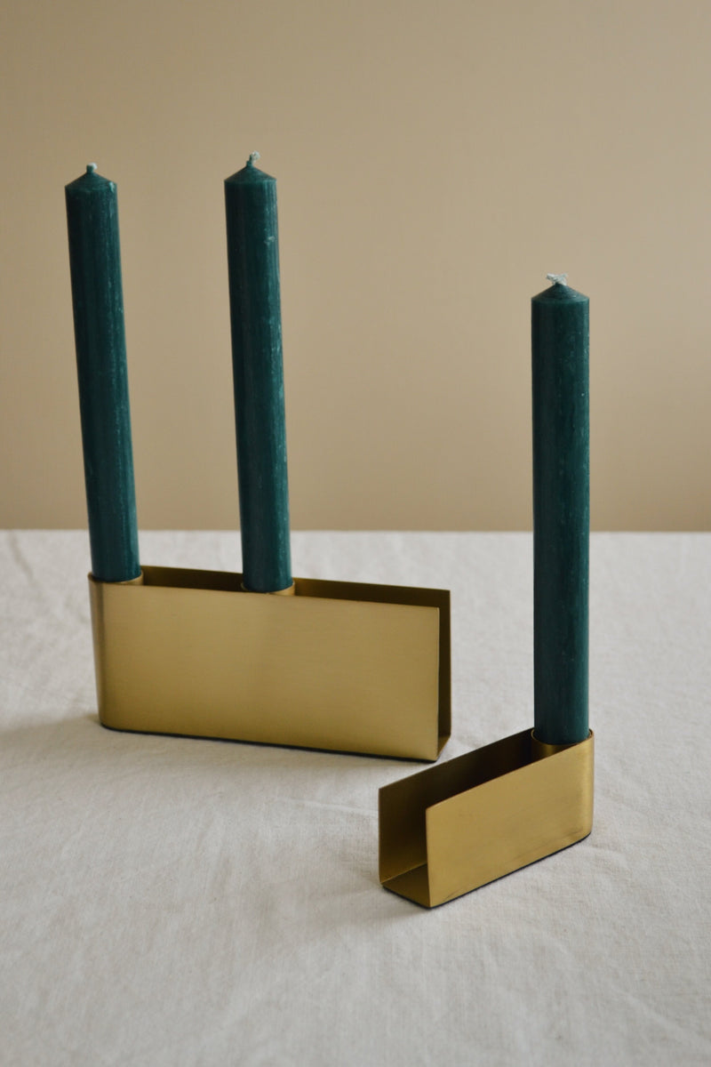 Iron Gold Candle Holder - Two Sizes Available