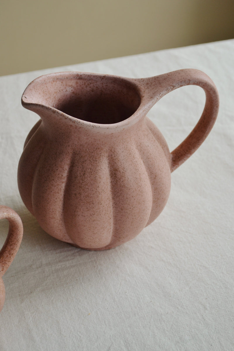 Dusty Rose Ceramic Jug - Two Sizes Available