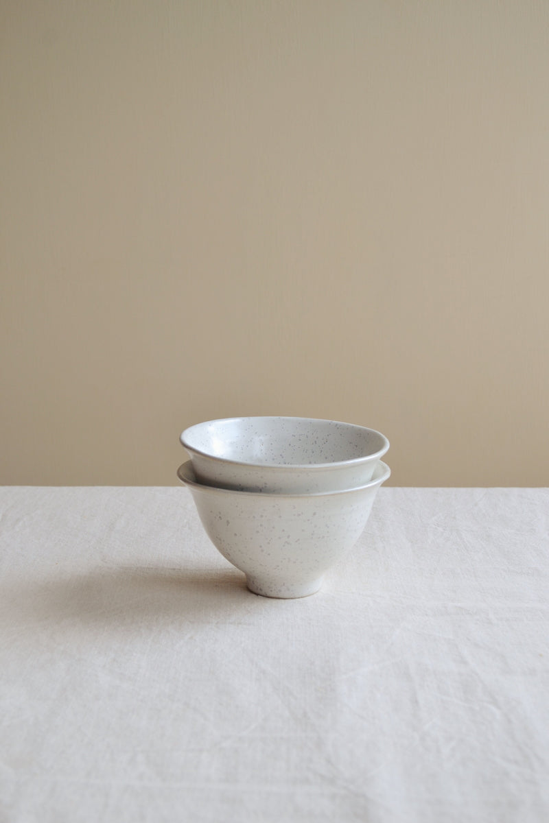 Alpine White / Grey Speckled Bowl