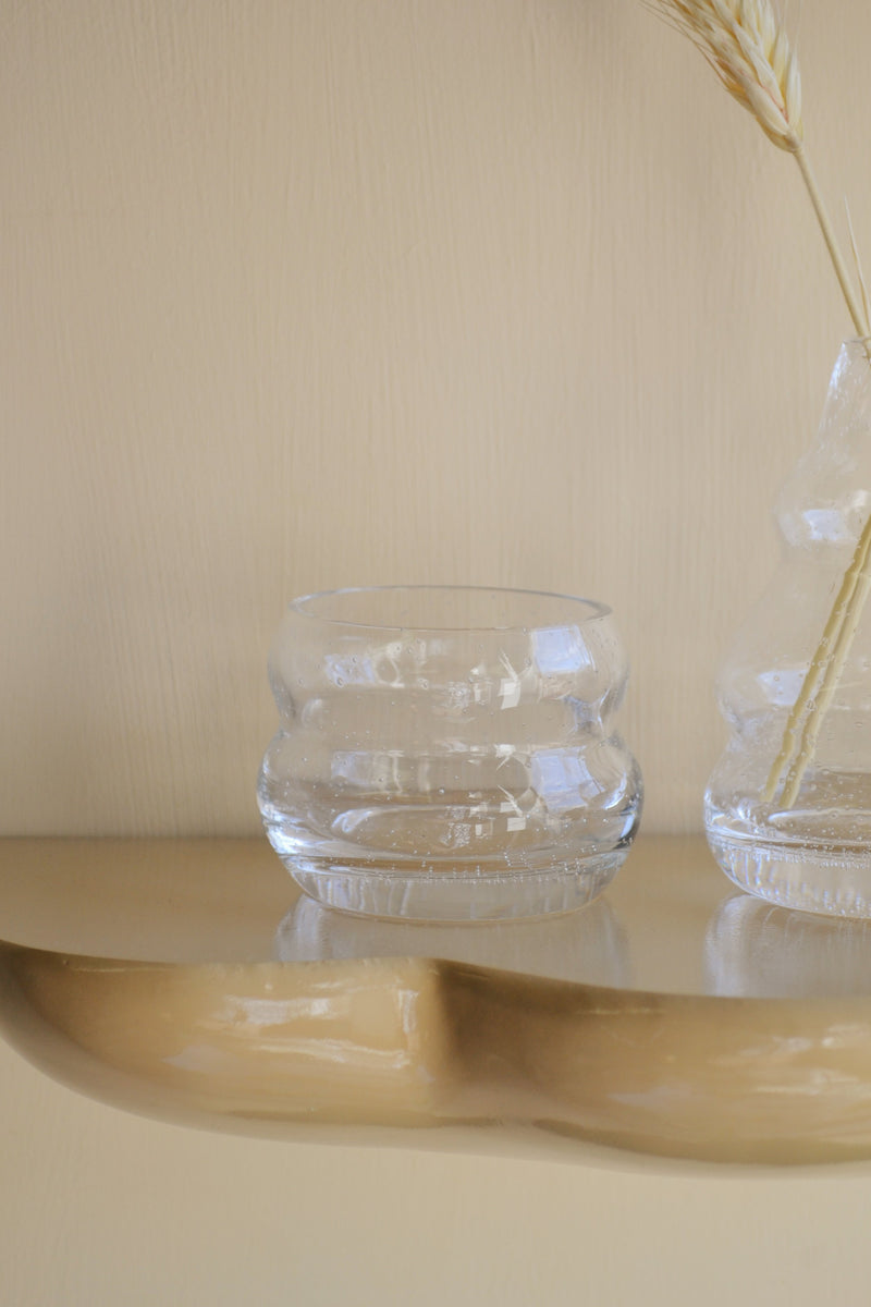Bubble Glass Vase - Two Sizes Available
