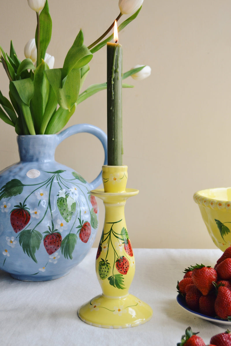 Strawberry Fields Candle Holder