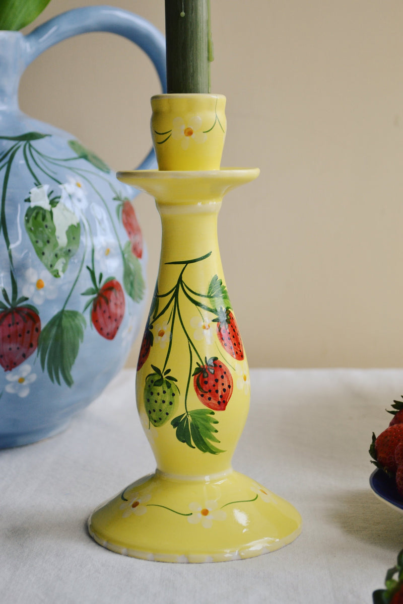Strawberry Fields Candle Holder