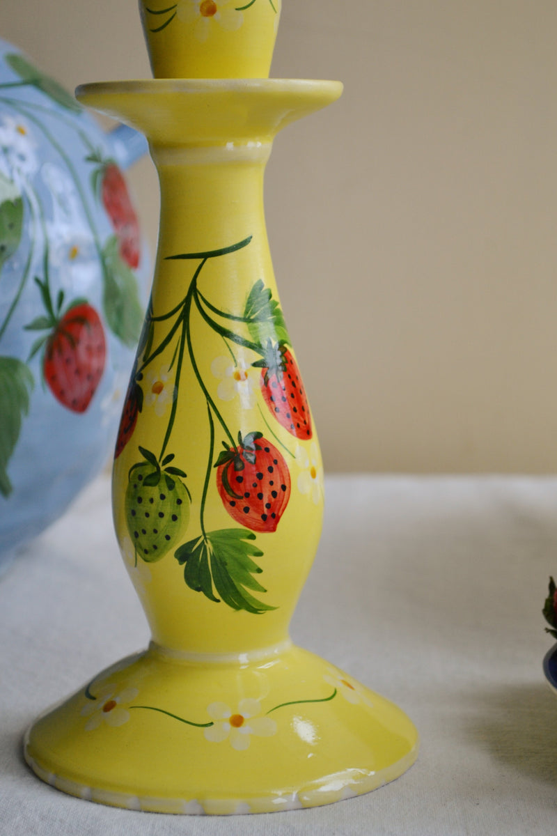 Strawberry Fields Candle Holder
