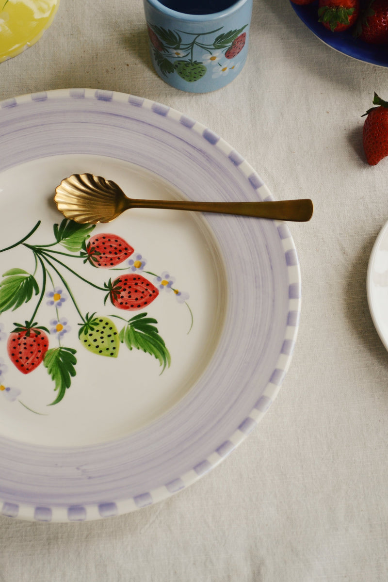 Strawberry Fields Dinner Plate