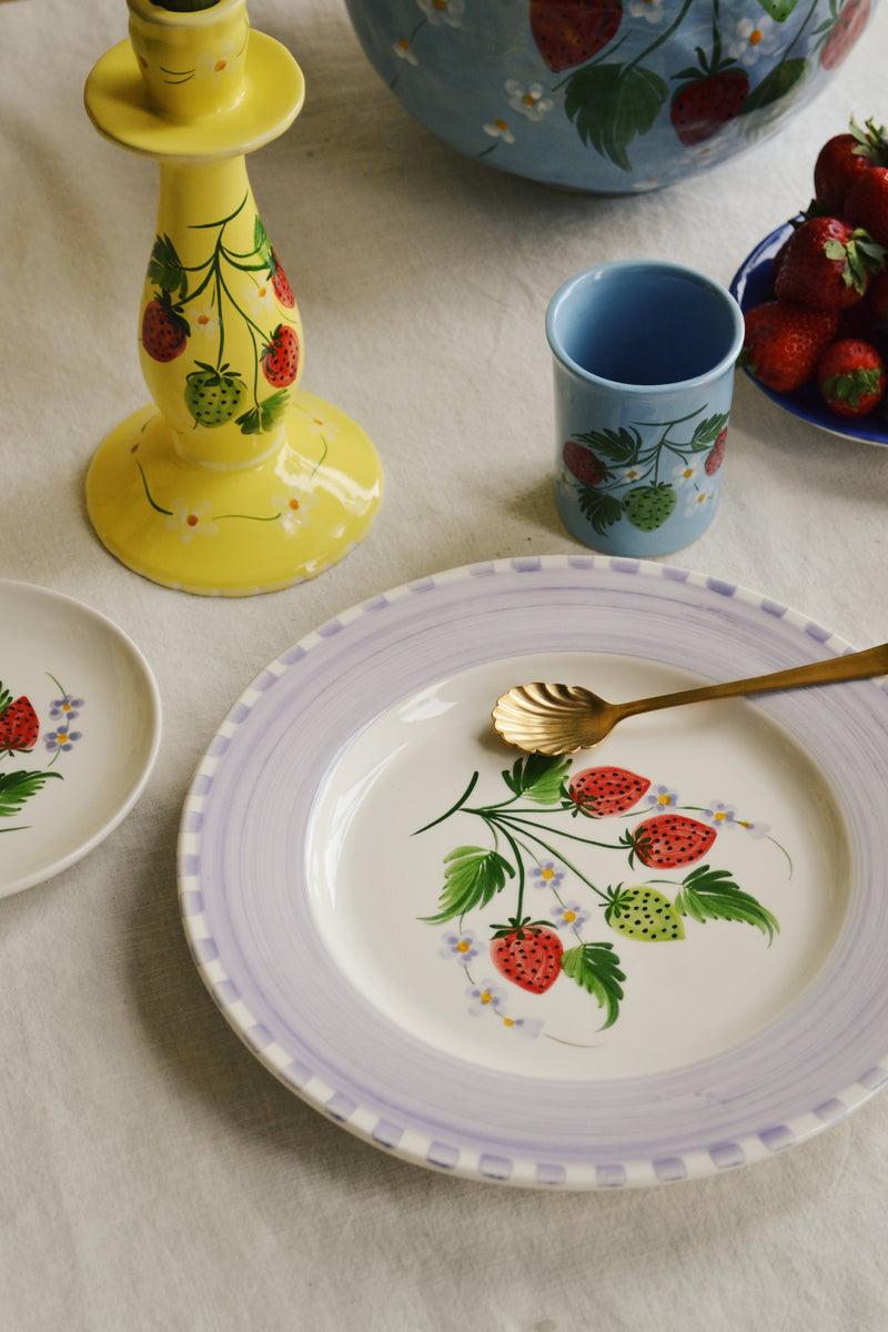Strawberry Fields Dinner Plate