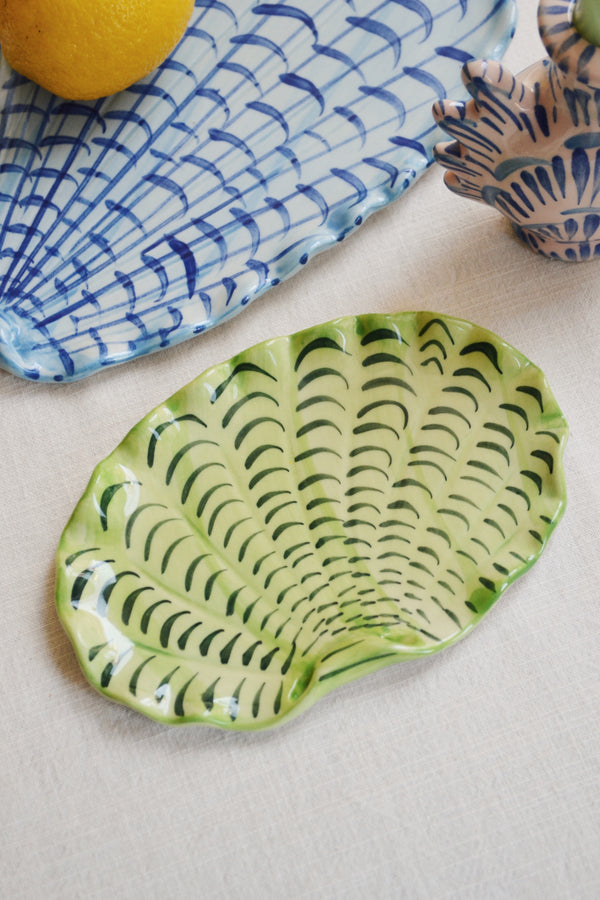 Shellegance Tiny Green Plate