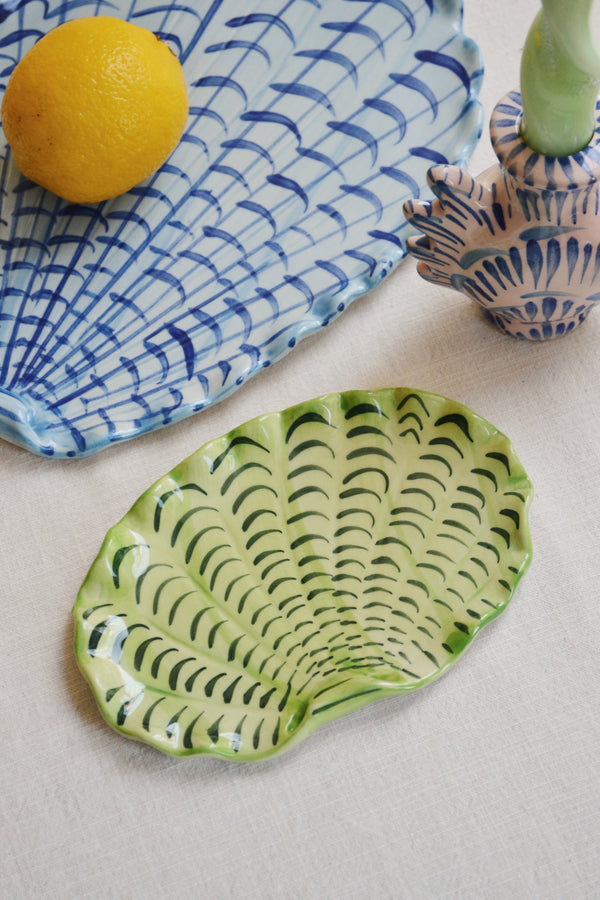 Shellegance Tiny Green Plate