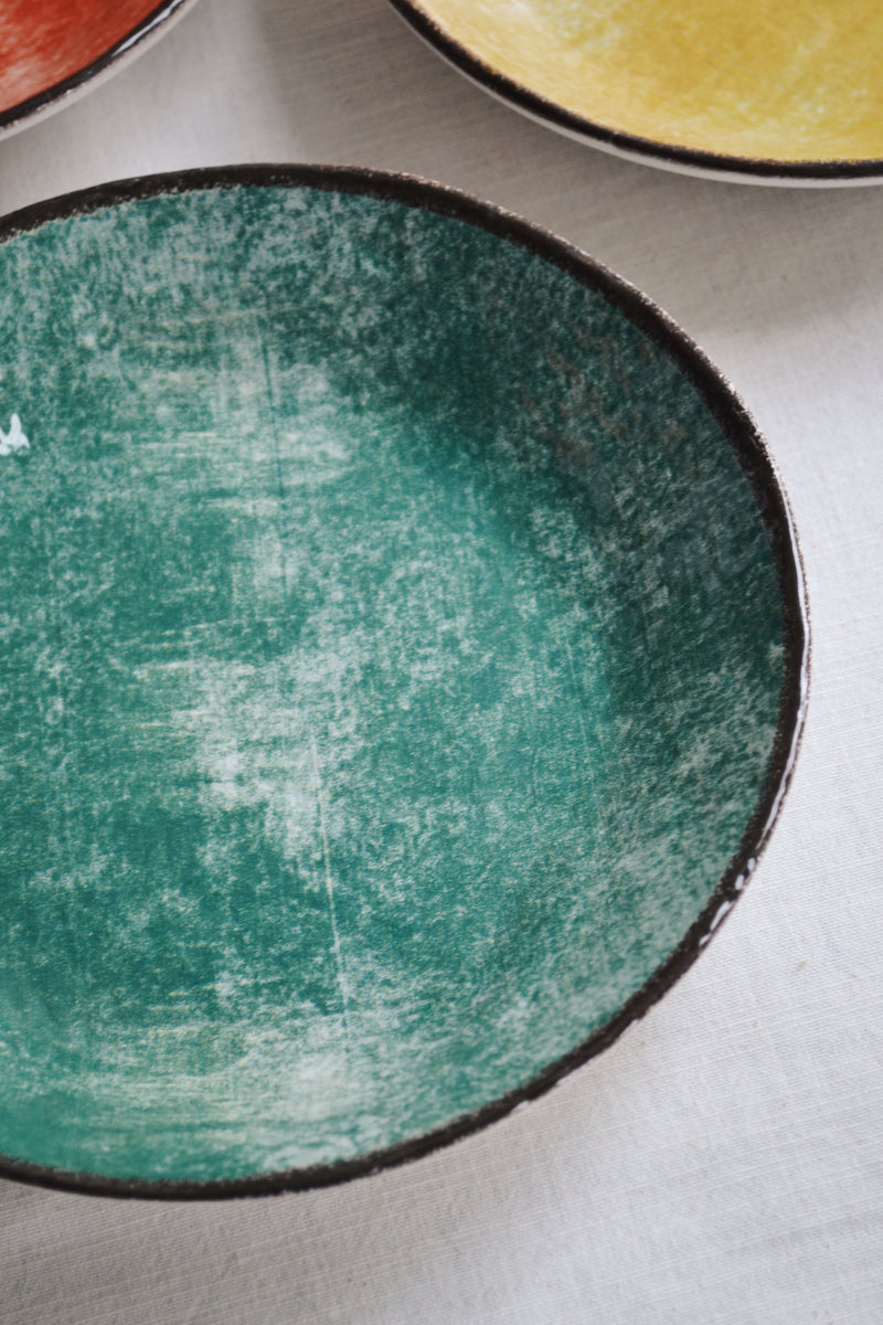 Italian Deep Plate - Four Colours Available