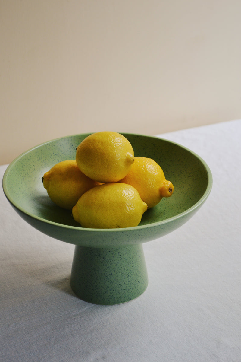 HKLIVING ® | Pistachio Ceramic Bowl on Base