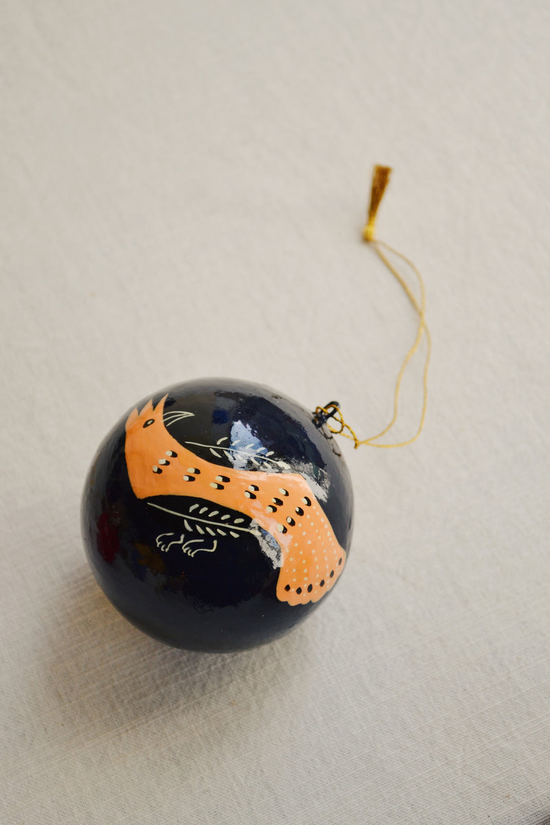 Hand-painted Songbird Ornament