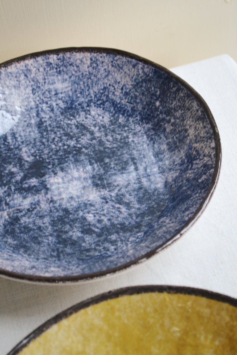 Italian Deep Plate - Four Colours Available