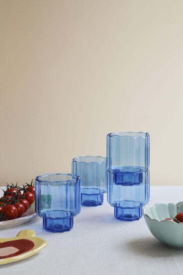 Blue Glass Tumbler