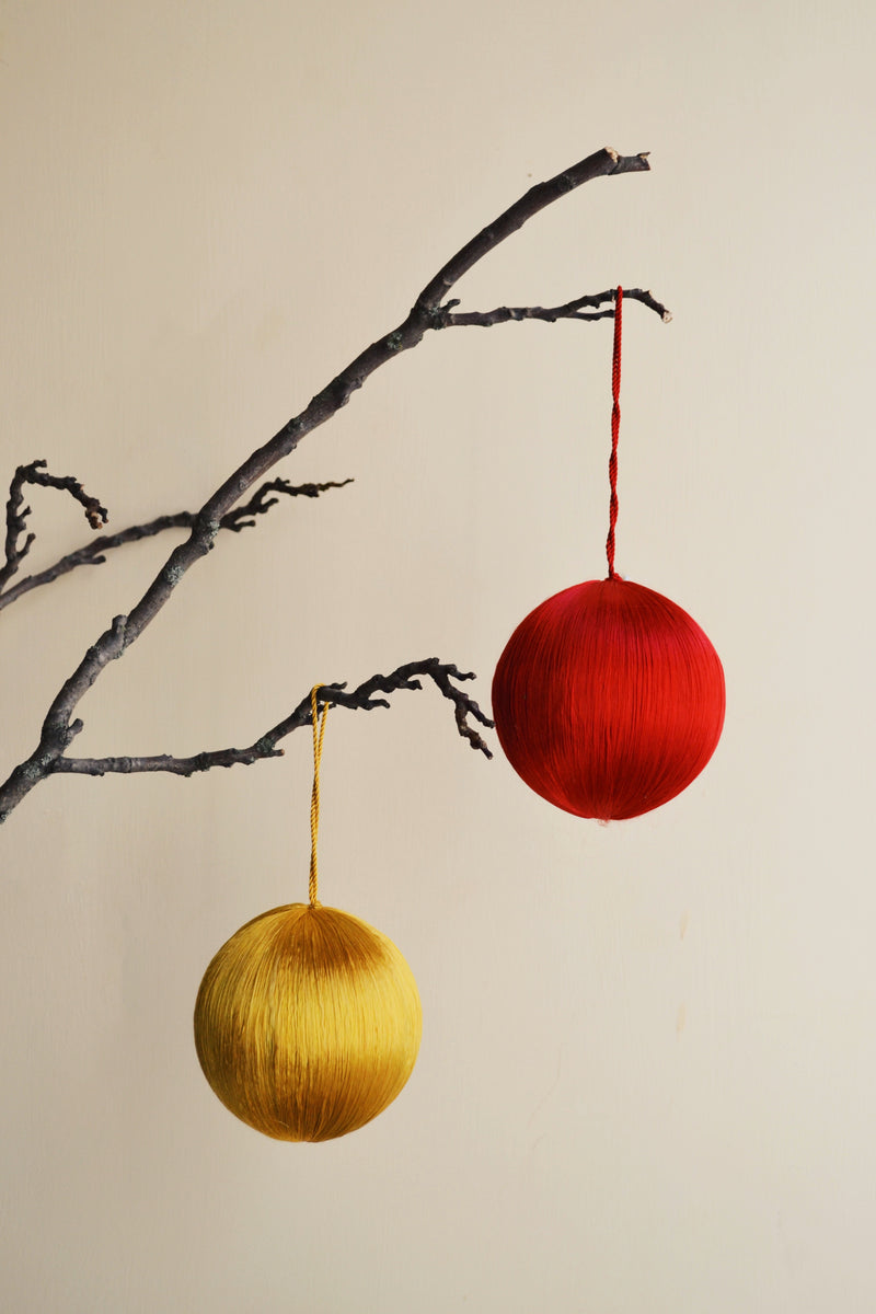 Big Corded Ornaments - Two Colours Available