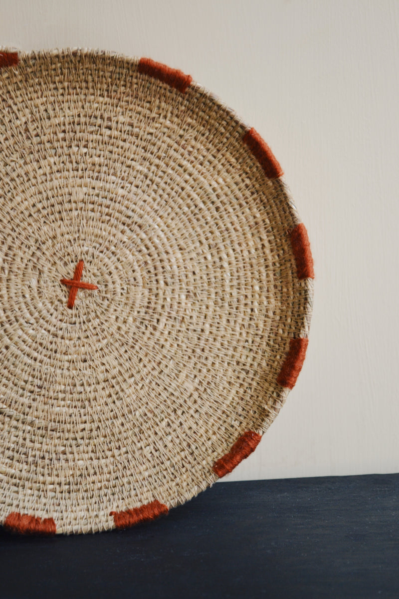 Set of Two Seagrass Plates