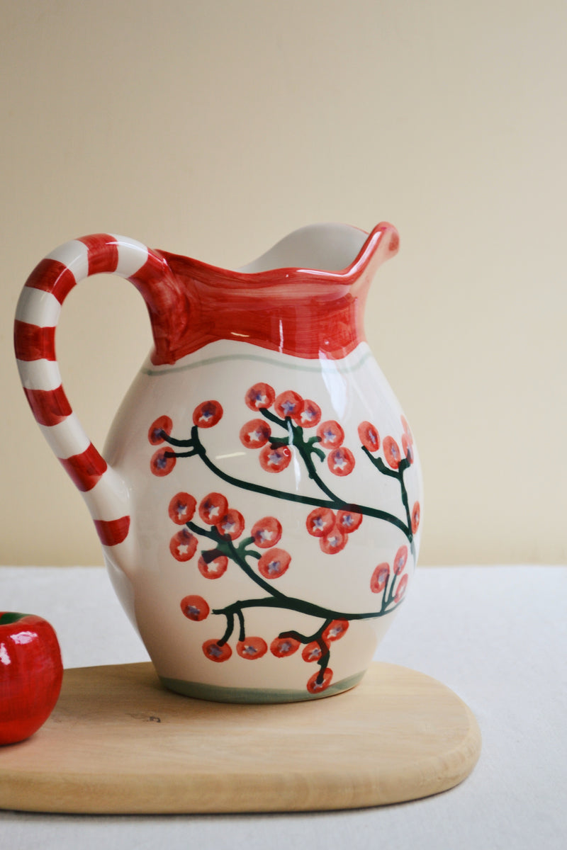 Enchanted Forest Ceramic Jug