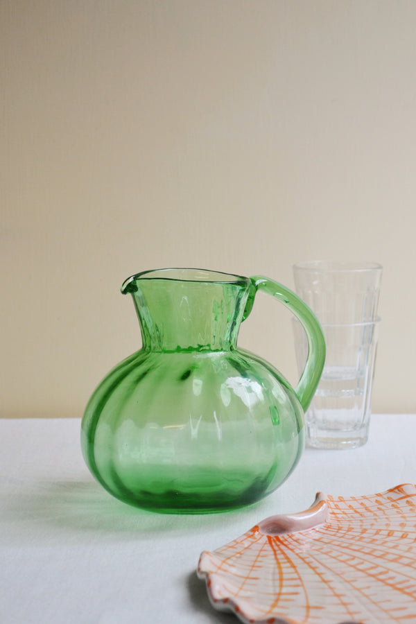 HKLIVING ® | Green Glass Jug