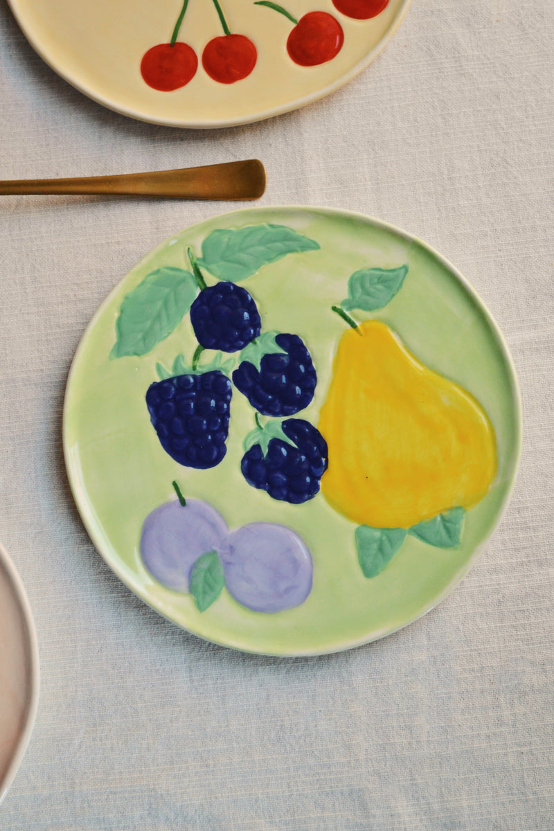 Fruity Side Plate - Four Styles Available – Spicer and Wood