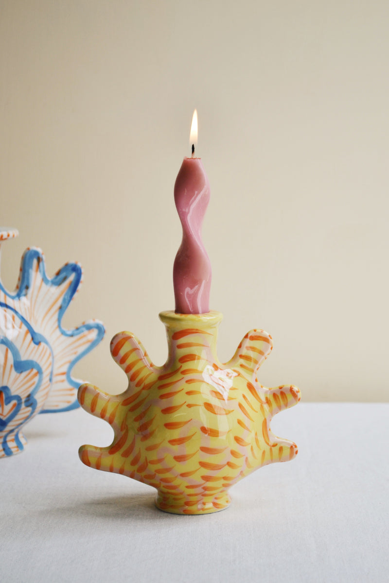 Shellegance Small Candle Holder Vase
