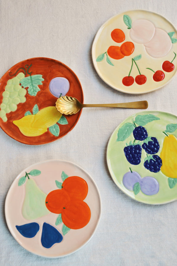 Fruity Side Plate - Four Styles Available