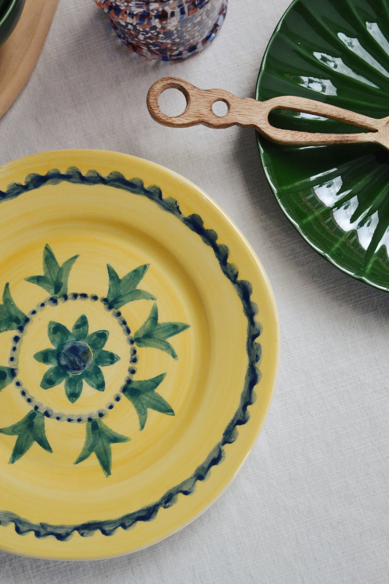 Flower Fields Breakfast Plate