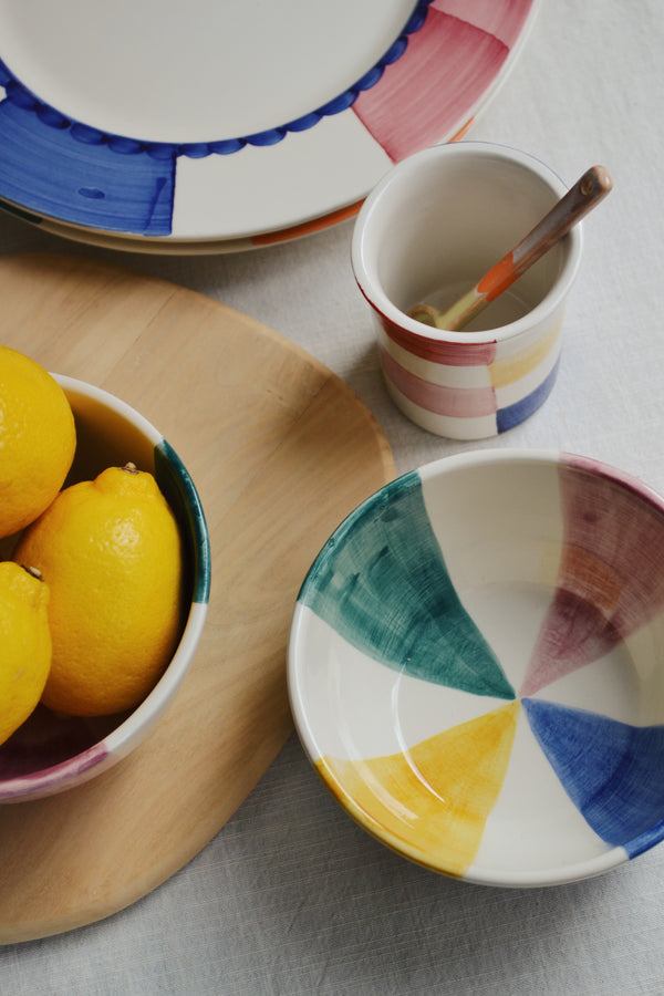 Groovy Striped Yoghurt Bowl