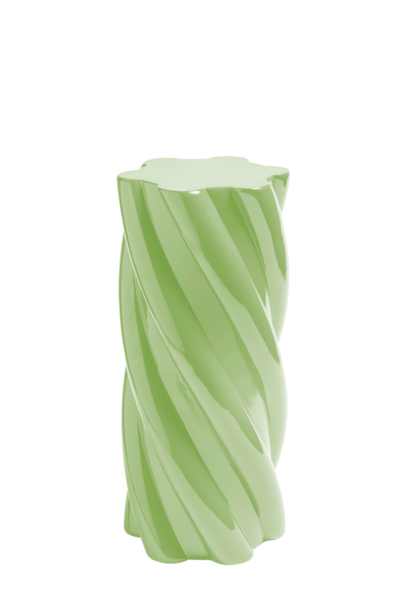 Green Marshmallow Tall Pillar