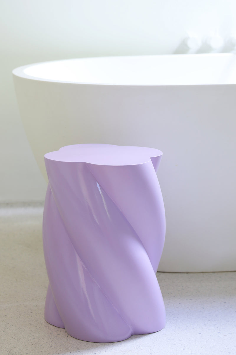 Lilac Marshmallow Side Table