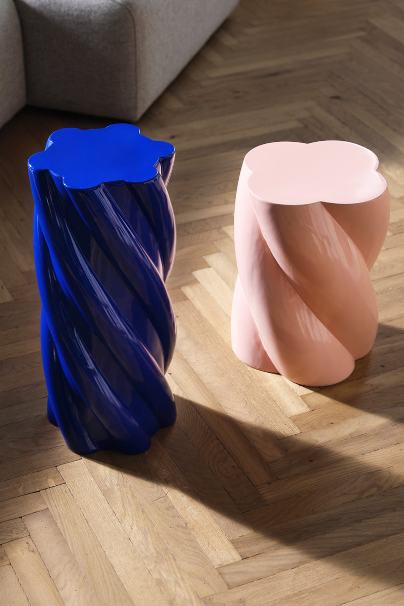 Blue Marshmallow Tall Pillar